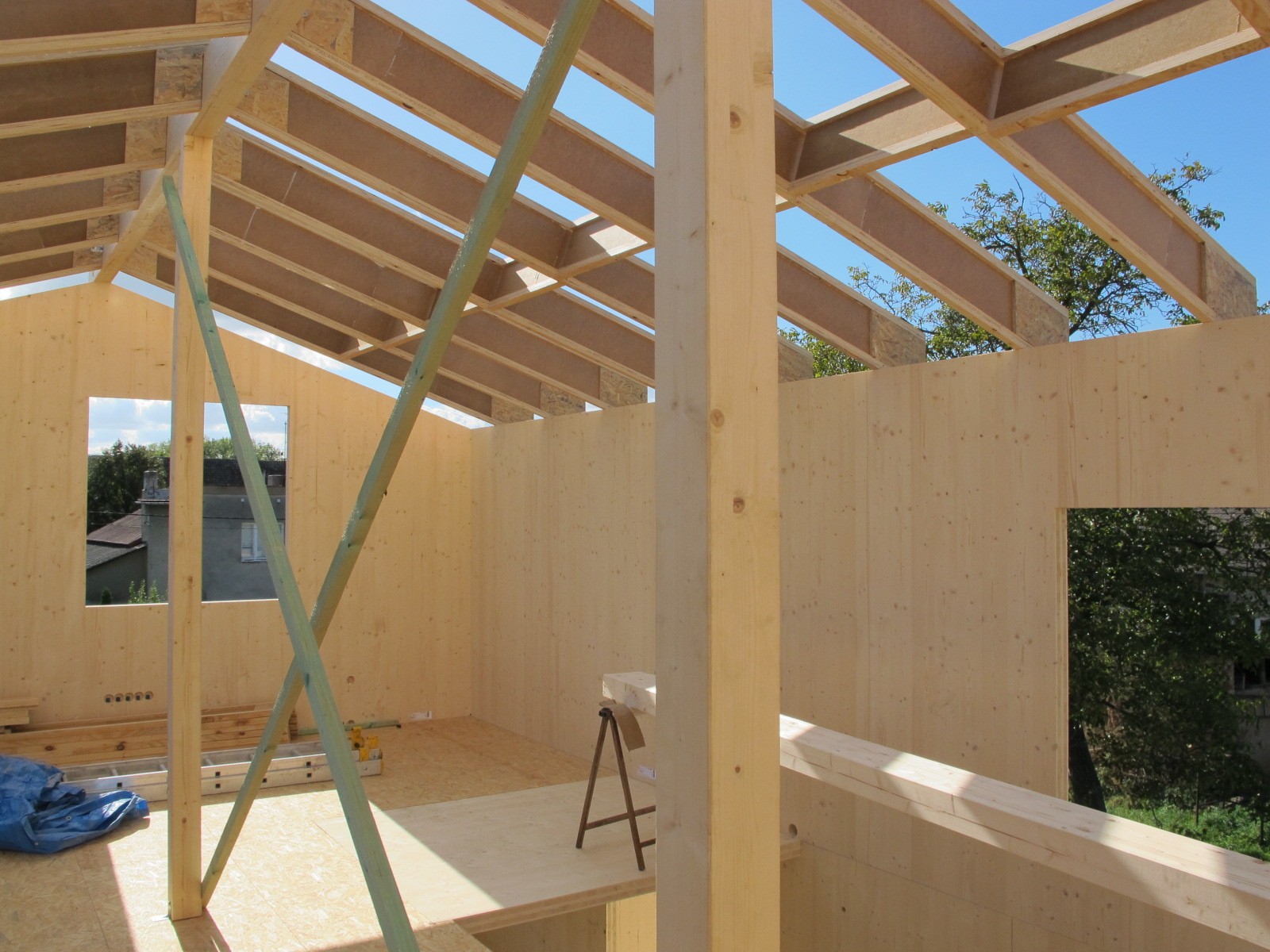 dřevěné panely - systém NOVATOP